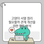 고양이 서열 정리 필요할까? 관계 개선을 위한 행동 분석