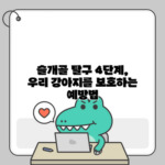 슬개골 탈구 4단계, 우리 강아지를 보호하는 예방법
