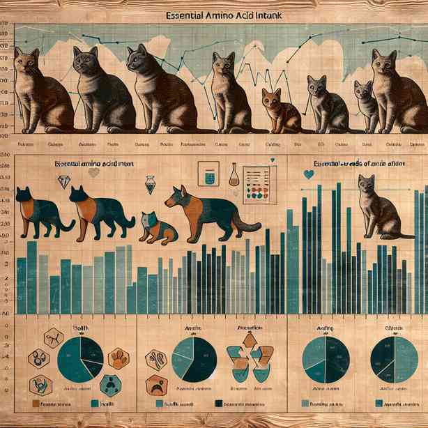 고양이 종별 필수 아미노산 섭취량 차이 분석 고양이 종별 필수 아미노산 섭취량 차이 분석