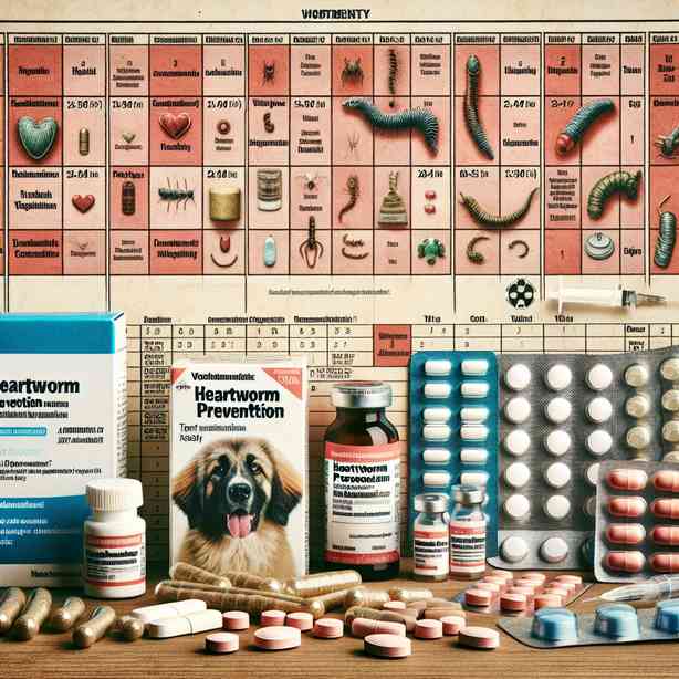 반려견 심장사상충 예방 주기와 약물 종류 비교 반려견 심장사상충 예방 주기와 약물 종류 비교