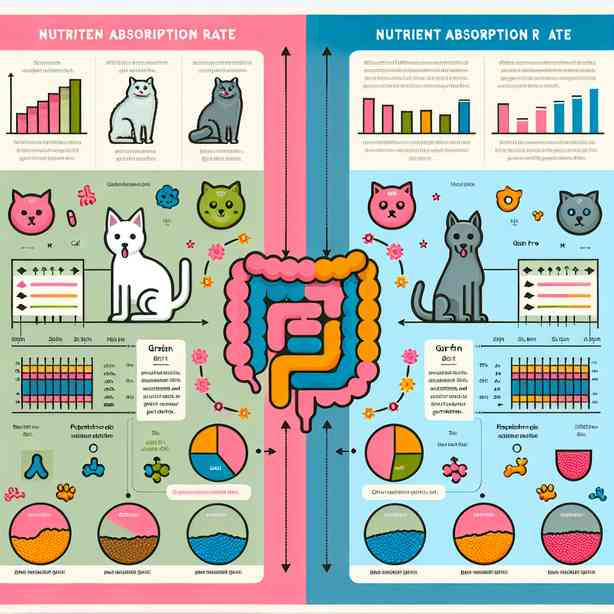 반려동물 사료의 곡물 유무에 따른 소화 흡수율 비교 반려동물 사료의 곡물 유무에 따른 소화 흡수율 비교